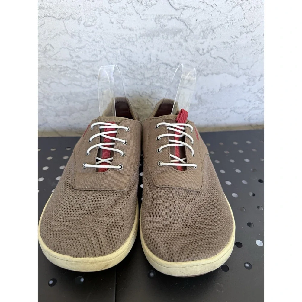OluKai Nohea Moku Sneakers Mens 9 Brown 10283-RK13 Slip On Low Top Shoes 42 EU - Picture 2 of 9